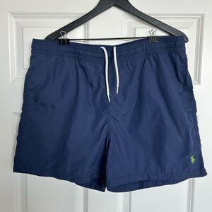 Men's Polo Ralph Lauren Navy Swim Shorts
